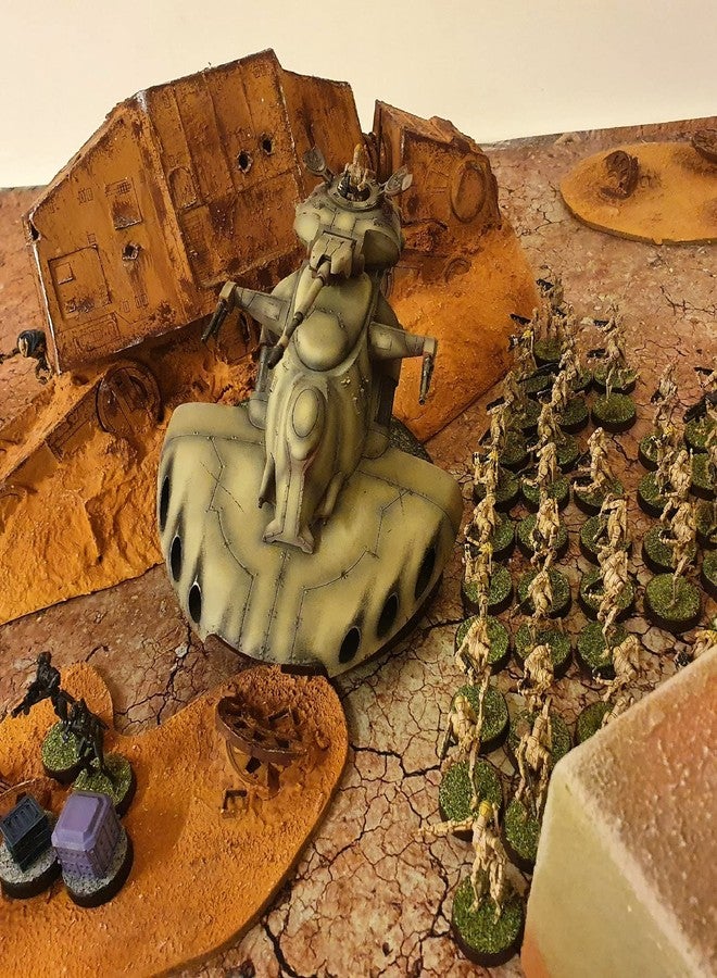 Warzone Studio 44 x 30 Inch Double-Sided Rubber Battle Mat: Homeland + Saraha + Bag - Image 5